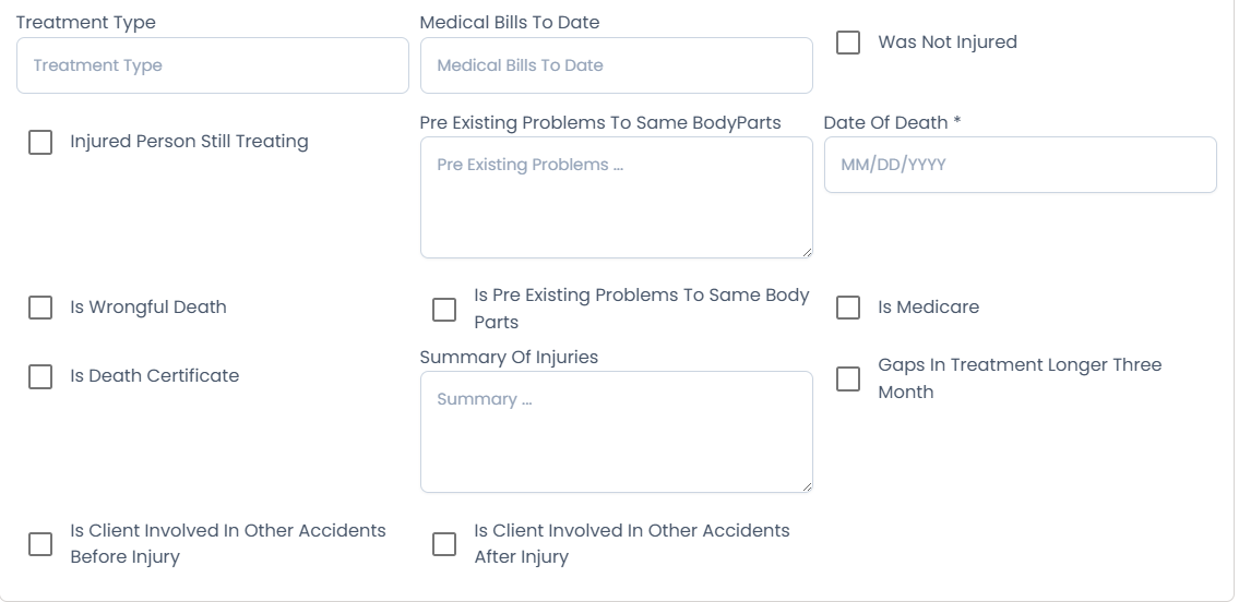 Treatment Status